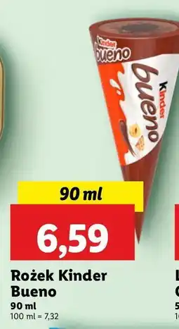 Lidl Rożek Kinder Bueno oferta