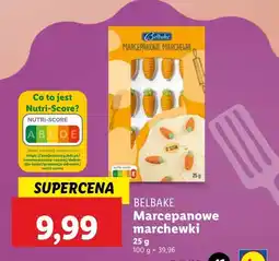 Lidl Marchewki marcepanowe Belbake oferta