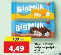 Lidl Lód choco Algida Big Milk oferta