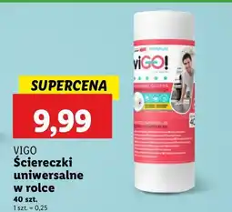 Lidl Ściereczki na rolce uniwersalne Vigo! oferta