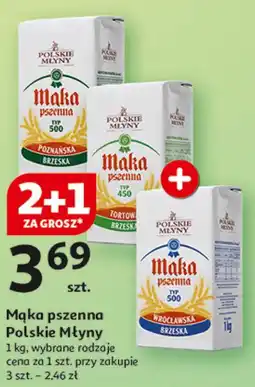 Auchan Mąka pszenna Polskie Młyny oferta