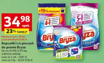 Auchan Kapsułki lub proszek do prania Bryza oferta