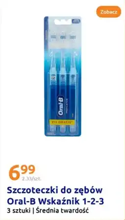 Action Szczoteczki do zębów Oral-B Wskaźnik 1-2-3 oferta