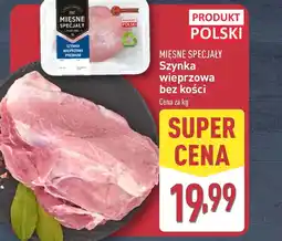 ALDI Szynka Mięsne Specjały oferta