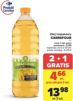 Carrefour Olej rzepakowy 1L oferta