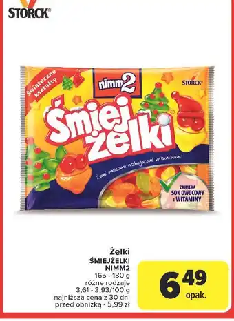 Carrefour Żelki Nimm2 Śmiejżelki oferta