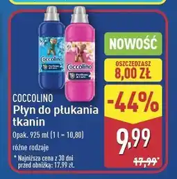 ALDI Płyn do płukania tiare flower & red fruits Coccolino Creations oferta