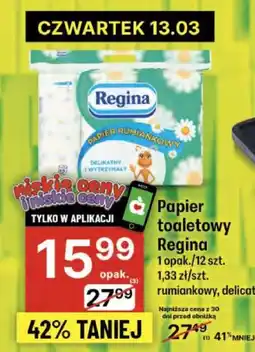 Delikatesy Centrum Papier toaletowy Regina oferta