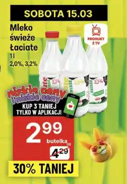 Delikatesy Centrum Mleko świeże Łaciate oferta