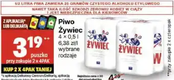 Delikatesy Centrum Piwo Żywiec oferta