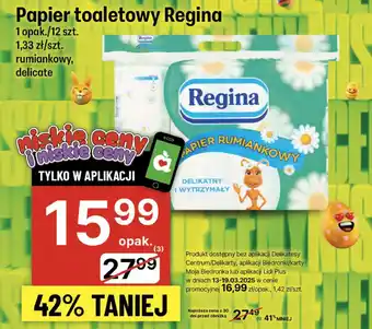 Delikatesy Centrum Papier toaletowy Regina oferta