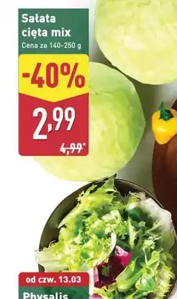 ALDI Sałata cięta mix oferta