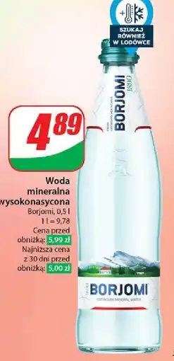 Dino Woda niegazowana Borjomi oferta