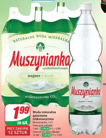 Dino Woda niegazowana Muszynianka oferta