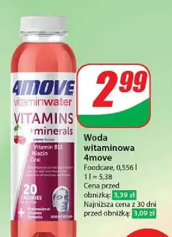 Dino Napój witaminy + minerały 4Move Vitamin Water oferta