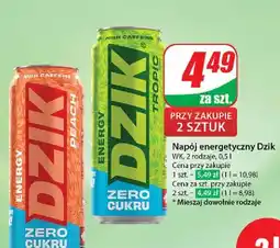 Dino Napoj energetyczny peach zero Wk Dzik oferta