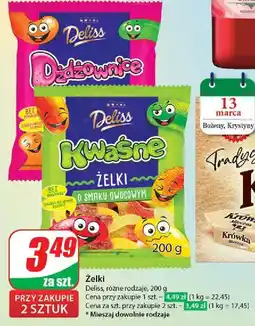 Dino Żelki kwaśne Deliss oferta