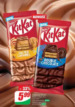 Dino Czekolada salted caramel Kitkat oferta