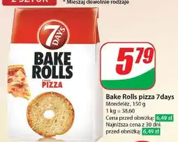 Dino Bake rolls pizza 7 Days Rolls oferta