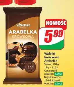 Dino Wafle arabeska krówkowe Skawa oferta