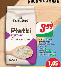 Dino Płatki ryżowe błyskawiczne Kuchnia Smaku oferta