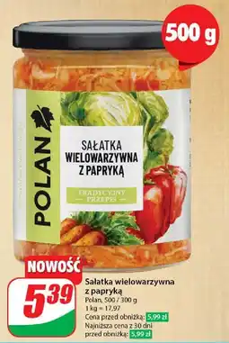 Dino Sałatka wielowarzywna z papryką Polan oferta