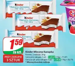 Dino Baton Kinder Mleczna Kanapka oferta