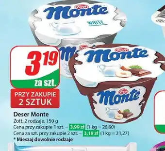 Dino Deser śmietankowy Zott Monte White oferta