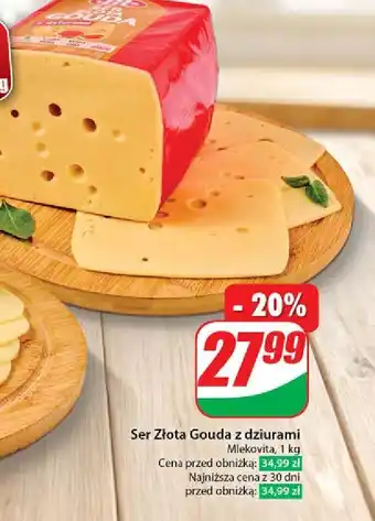 Dino Ser gouda z dziurami Mlekovita oferta