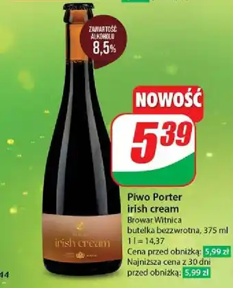 Dino Piwo irish cream Witnica Porter oferta