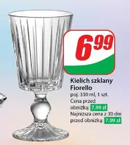 Dino Kielich szklany fiorella 330 ml Florina (Florentyna) oferta