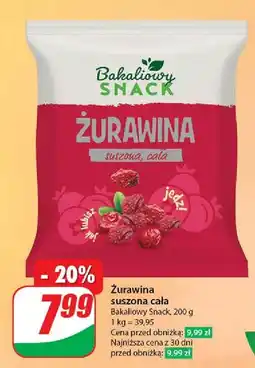 Dino Żurawina cała Bakaliowy Snack oferta