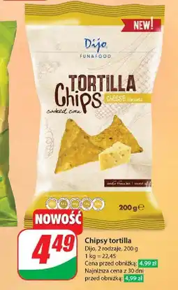 Dino Chipsy serowe Dijo Tortilla Chips oferta