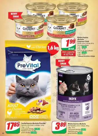 Dino Karma dla kota królik Purina Gourmet Gold oferta