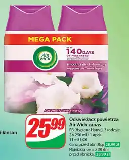 Dino Wkład księżycowa lilia otulona satyną Air Wick Freshmatic oferta