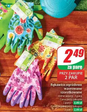 Dino Rękawice ogrodowe wzorzyste oferta