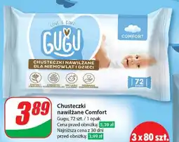 Dino Chusteczki nawilżane love & care Gugu Classic oferta