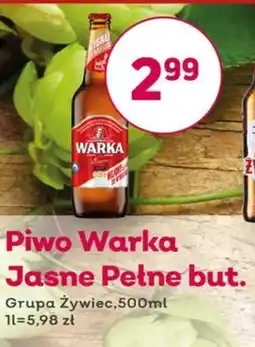 Społem Warka Classic Piwo jasne 500 ml oferta