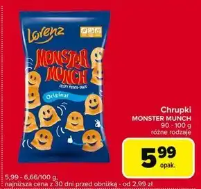 Globi Monster Munch Original Chrupki ziemniaczane 100 g oferta