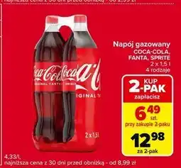 Globi Napój gazowany Coca-Cola oferta