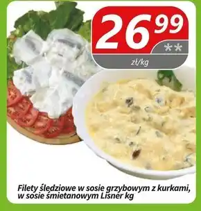 Społem Filety śledziowe Lisner oferta