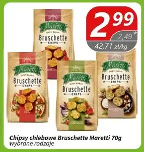 Społem Maretti Pieczone krążki chlebowe o smaku pizzy 70 g oferta