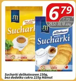 Społem Mamut Sucharki extra delikatesowe 230 g oferta