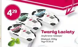 Społem Łaciaty Twaróg tłusty 250 g oferta