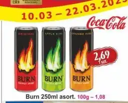 Społem Burn Original Gazowany napój energetyczny 250 ml oferta