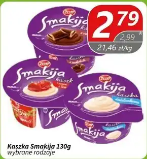 Społem Zott Smakija Kaszka truskawkowa 130 g oferta