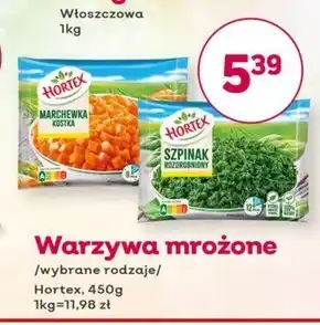 Społem Hortex Szpinak liście 450 g oferta