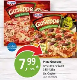 Passa Dr. Oetker Guseppe Pizza z szynką i pieczarkami 425 g oferta