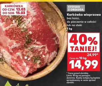 Kaufland Karkówka Limit oferta