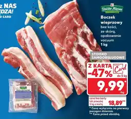 Kaufland Boczek wieprzowy K-Stoisko Mięsne oferta